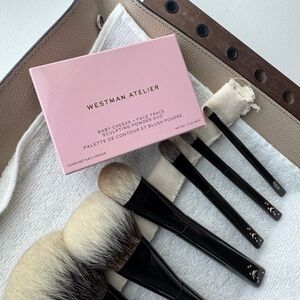 NWT Westman Atelier Baby Cheeks Petal and Biscuit Sculpting Powder